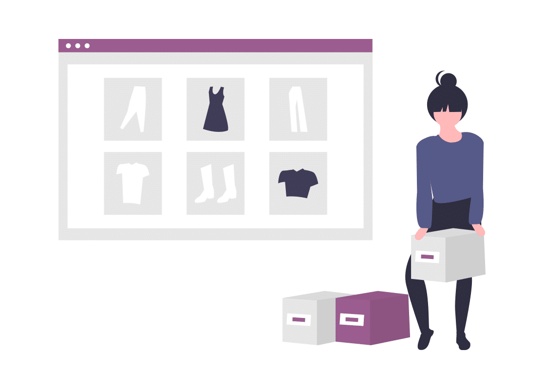 WooCommerce Shop Illustration
