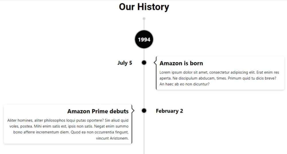 Elementor Timeline Plugin