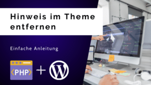 Stolz präsentiert von WordPress entfernen